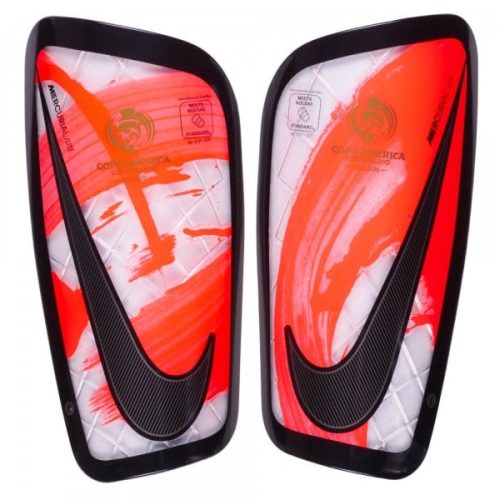 Nike Copa Mercurial Lite Shin Guards White/Bright Crimson