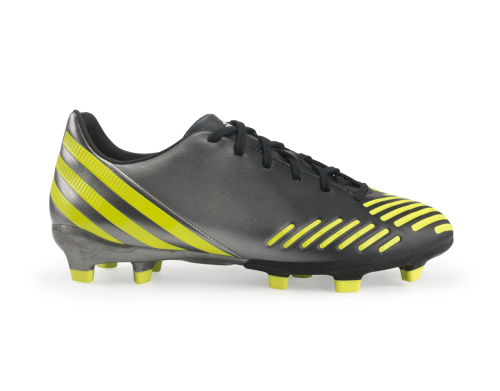adidas Men's Predator Absolado LZ TRX FG Black/Neo Iron Metallic/Lab Lime