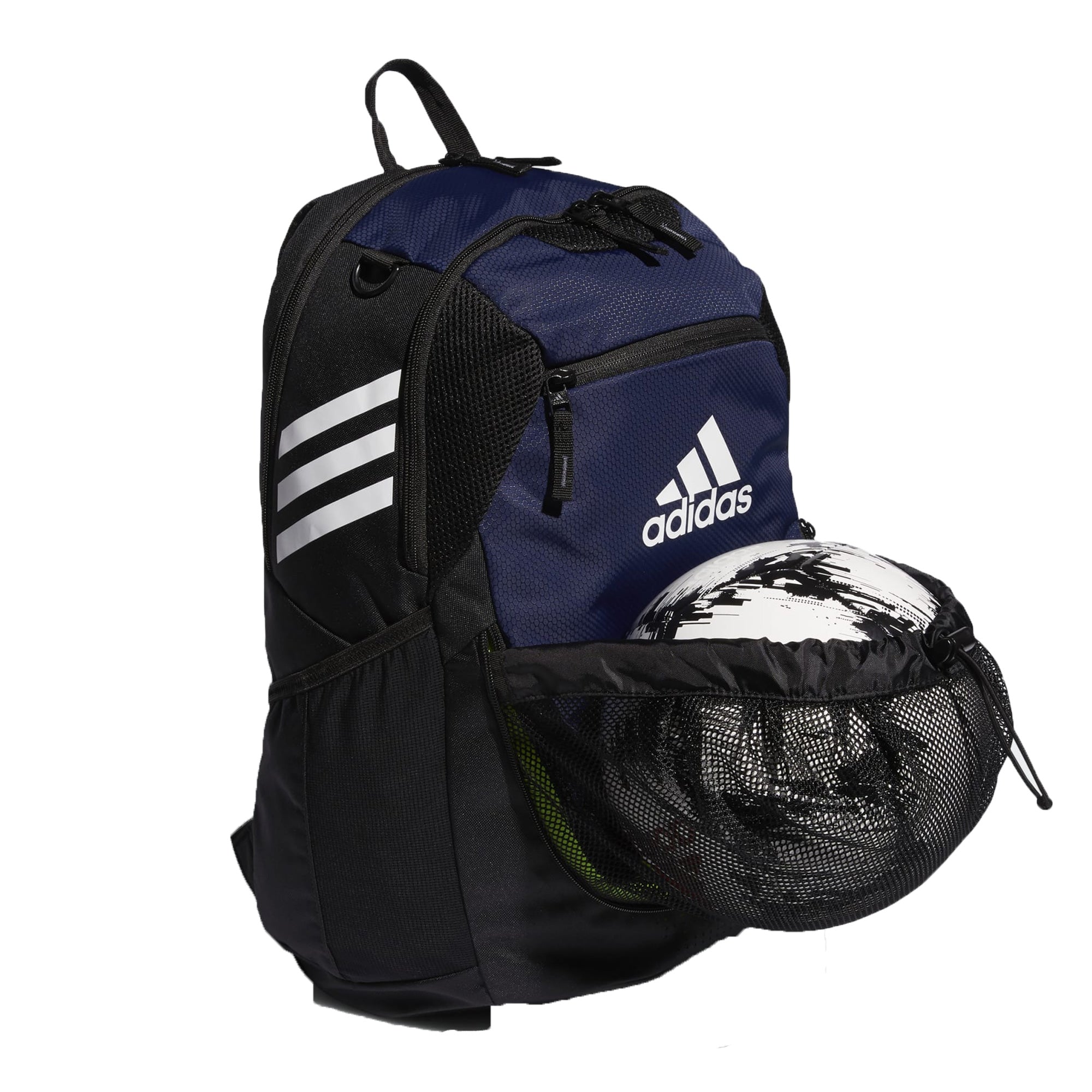 adidas Stadium III Backpack Navy/White - Image 4