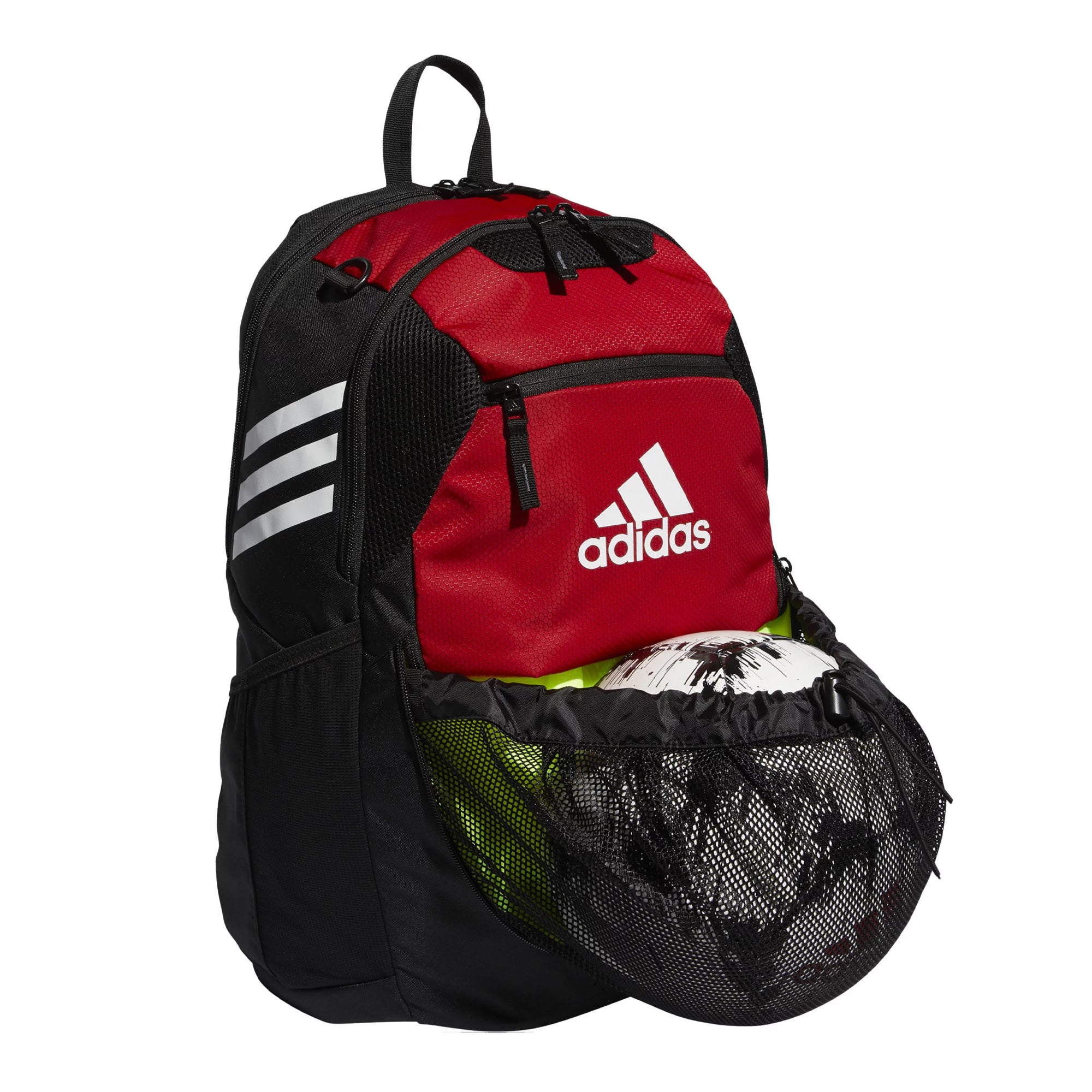 adidas Stadium III Backpack Red/White/Black - Image 3