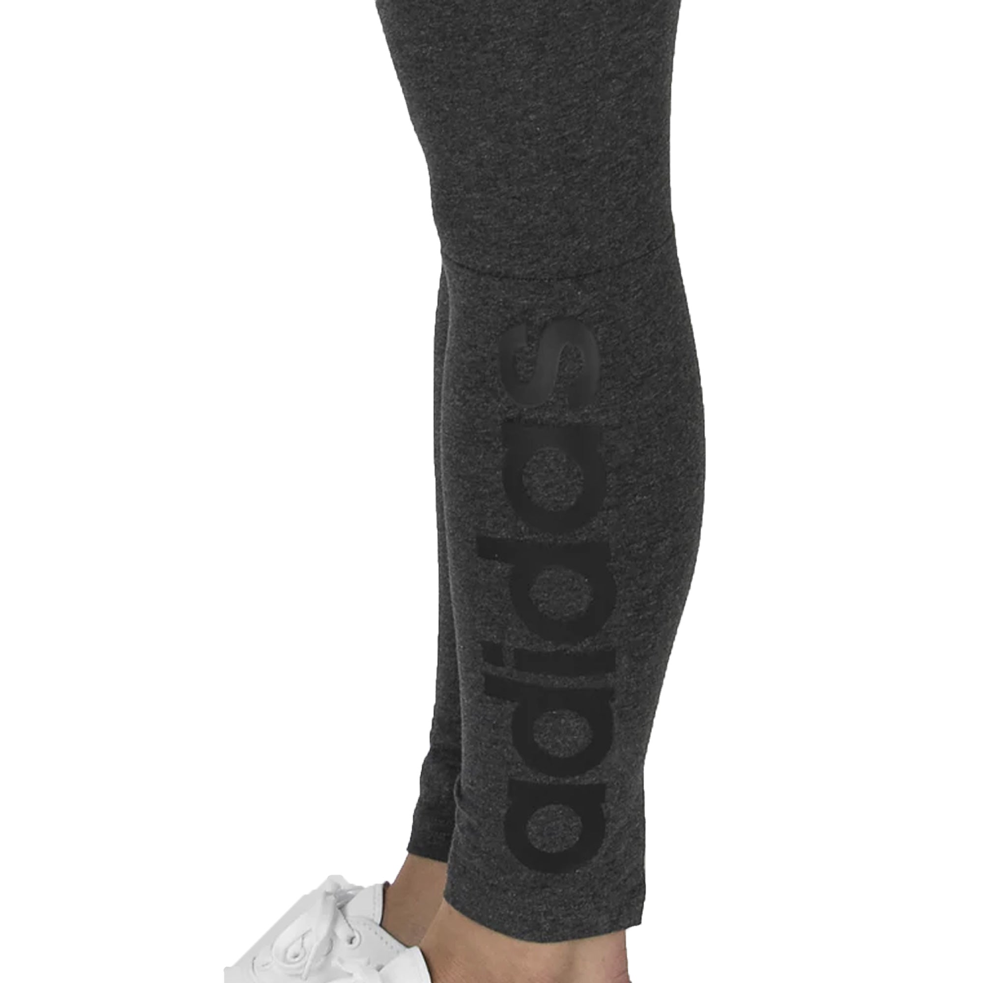 adidas Women's Essentials Linear Tights Dark Grey - Image 2