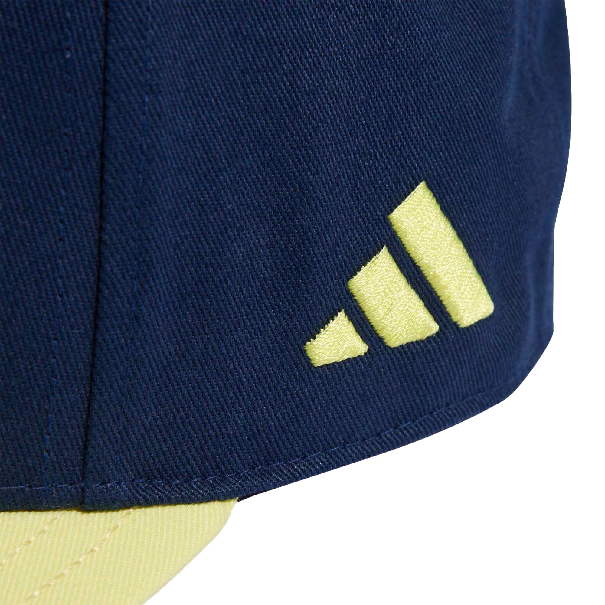 adidas Club America 2025/26 Snapback Cap Navy/Yellow - Image 3