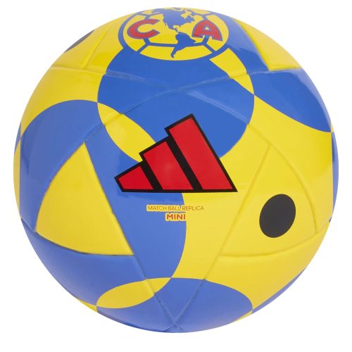 adidas Club America Home Mini Ball Yellow/Blue/Red