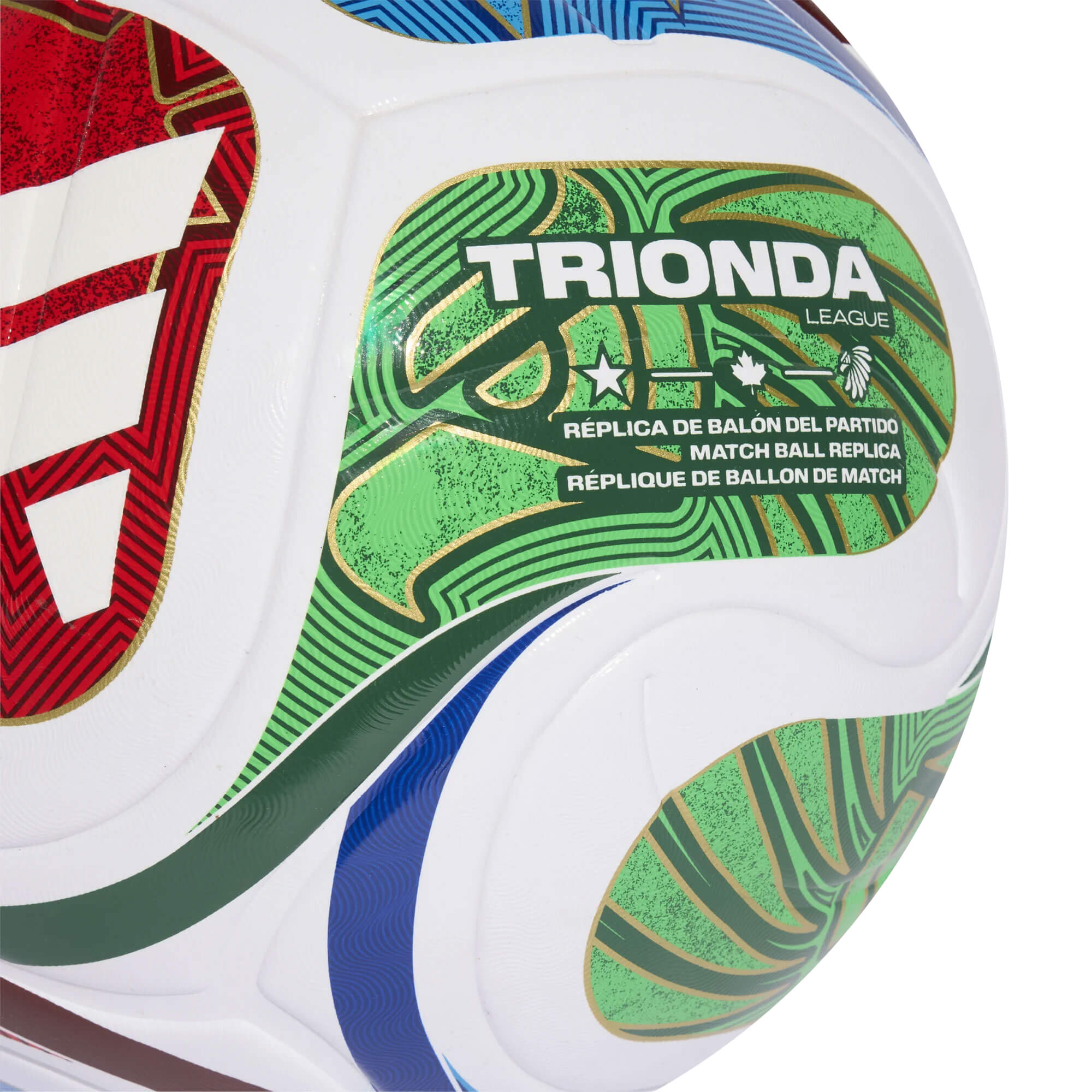adidas FIFA World Cup 2026™ Trionda League Ball Red/Green/Blue - Image 3