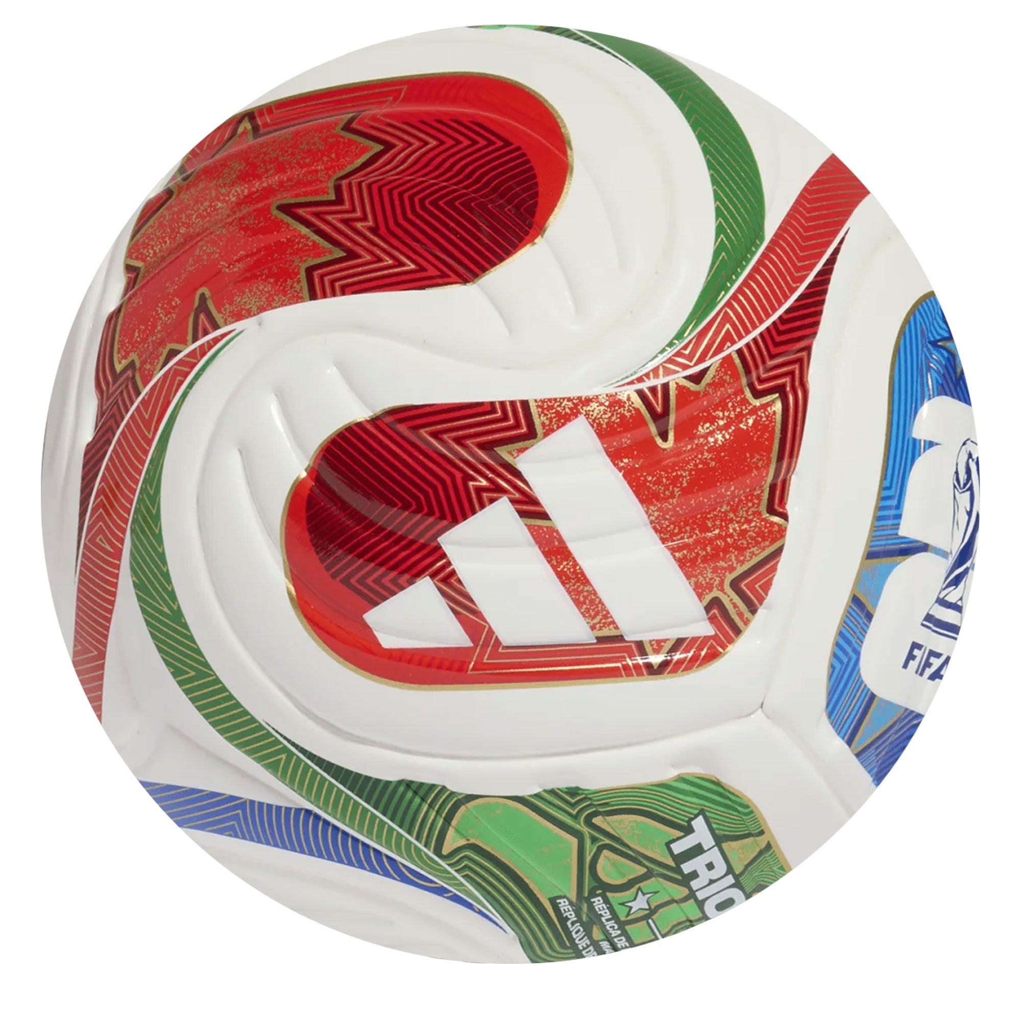 adidas FIFA World Cup 2026™ Trionda Mini Ball Red/Green/Blue - Image 2