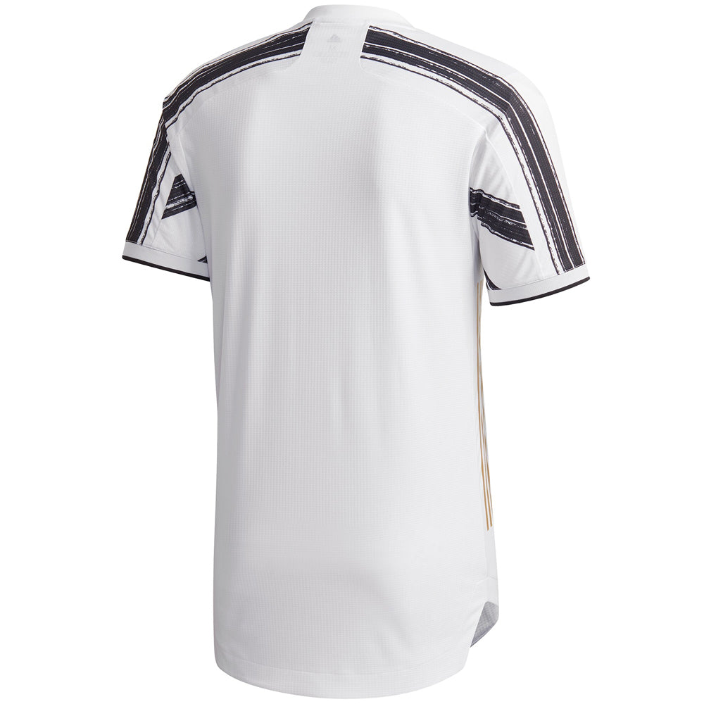 adidas Men's Juventus 20/21 Authentic Home Jersey White/Black - Image 2
