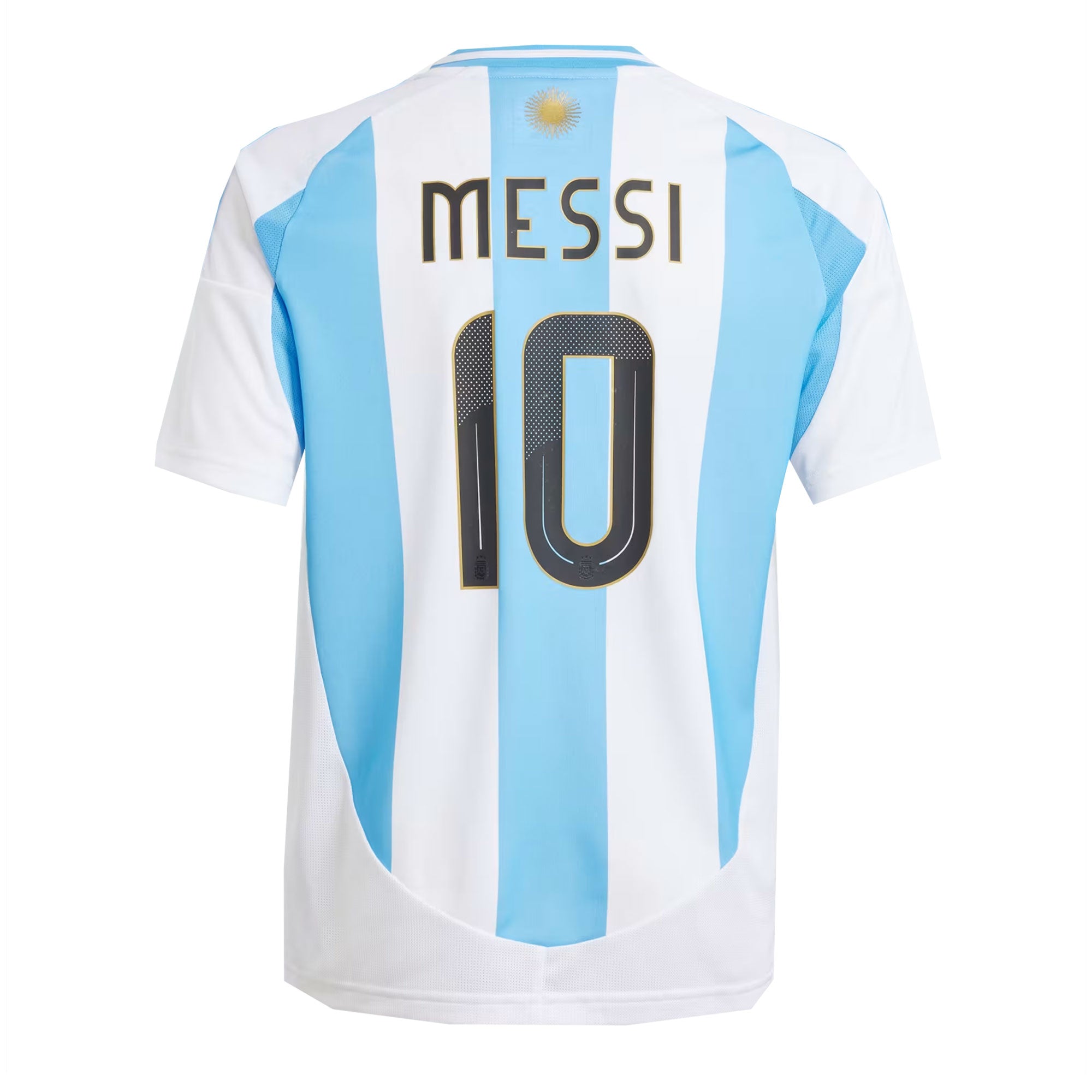 adidas Kids Argentina 2024/25 Home Jersey w/ Messi #10 Printing - Image 3