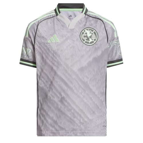 adidas Kids Club America 2025/26 Third Jersey Grey