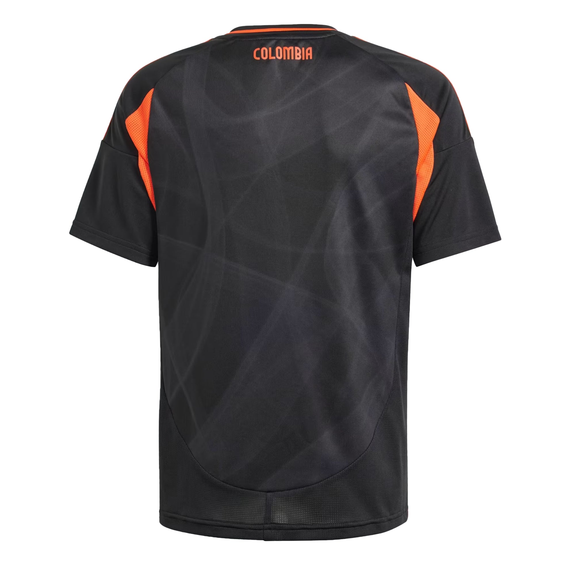 adidas Kids Colombia 2024/25 Away Jersey Black/Orange - Image 2