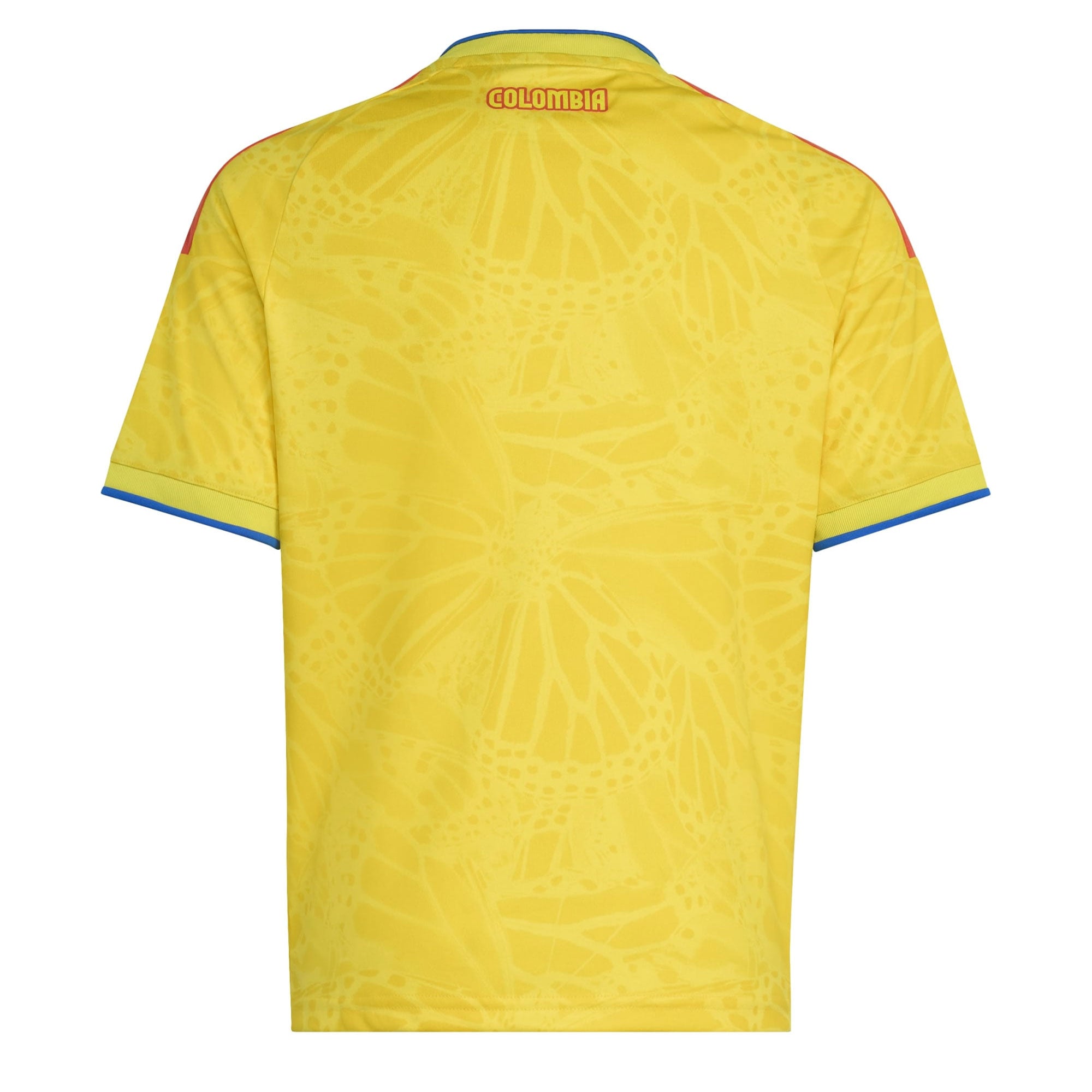 adidas Kids Colombia World Cup 2026 Home Jersey Yellow - Image 2