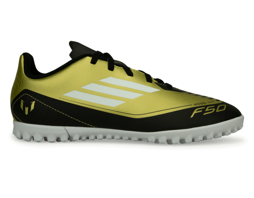 adidas Kids F50 Club Messi TF Gold/Black/White