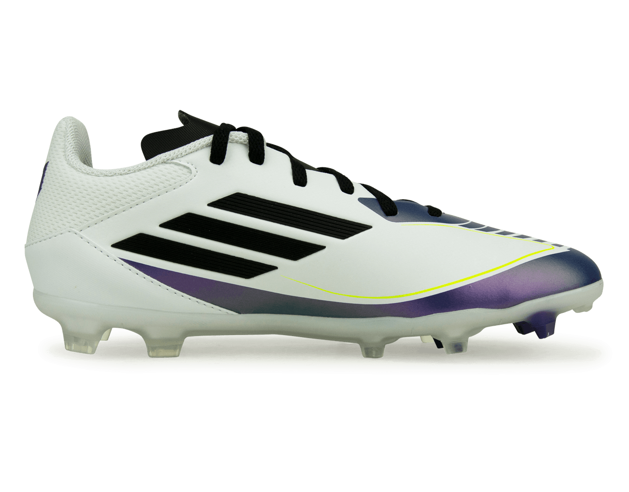 adidas Kids F50 League Messi FG/MG White/Black/Purple - Image 2