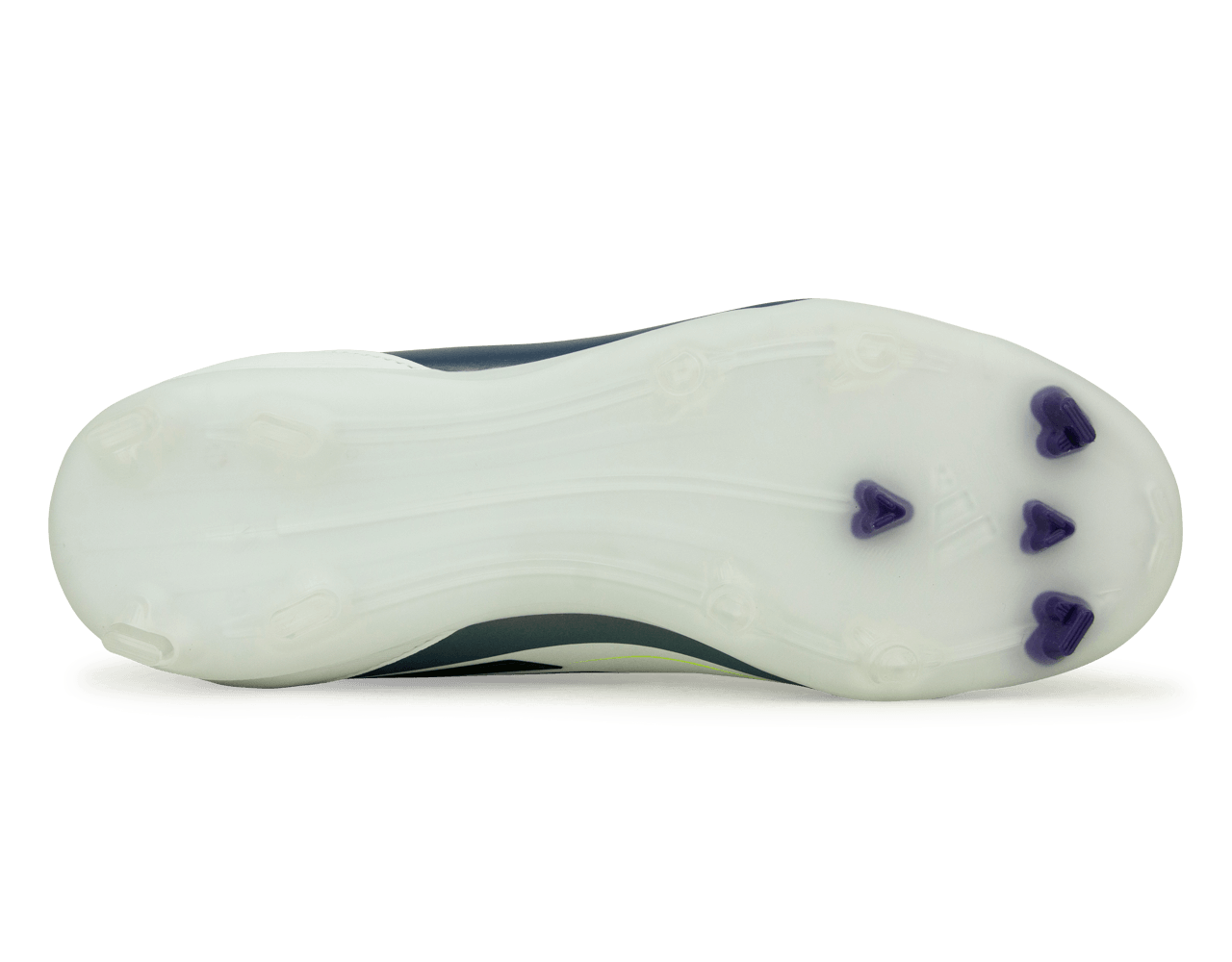 adidas Kids F50 League Messi FG/MG White/Black/Purple - Image 5