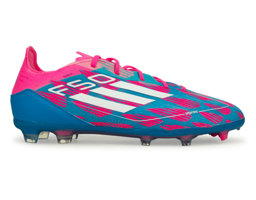 adidas Kids F50 Pro FG Pink/White/Blue