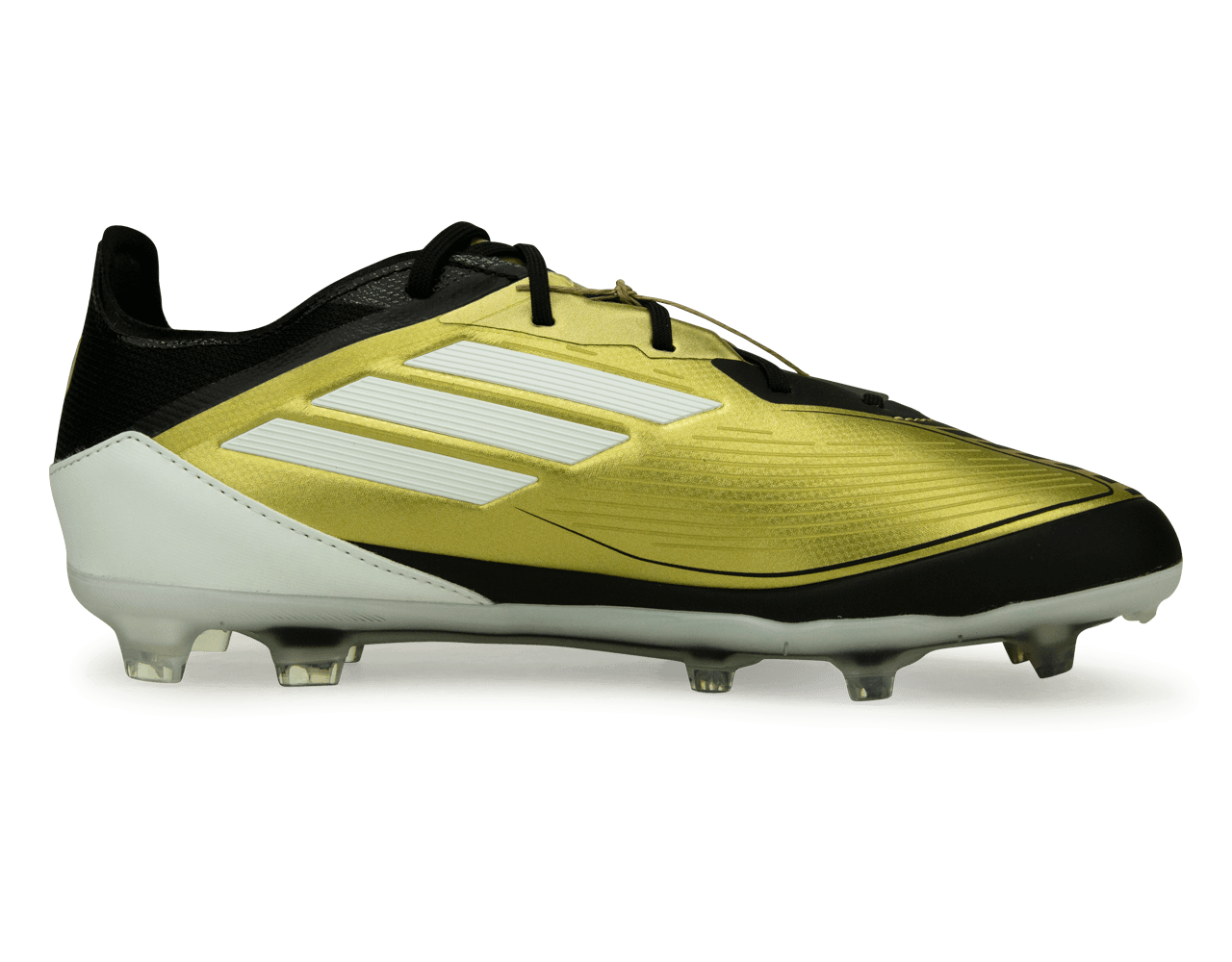 adidas Kids F50 Pro Messi FG Gold/Black/White - Image 2