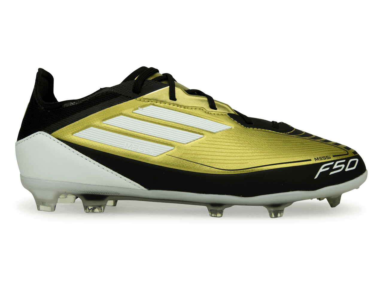 adidas Kids F50 Pro Messi FG Gold/Black/White
