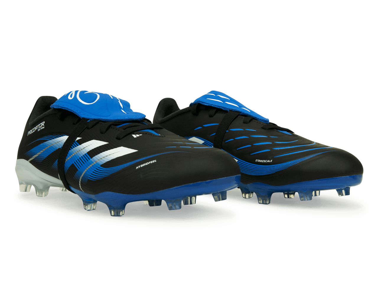 adidas Kids Jude Bellingham Predator League Foldover Tongue FG Black/blue - Image 3