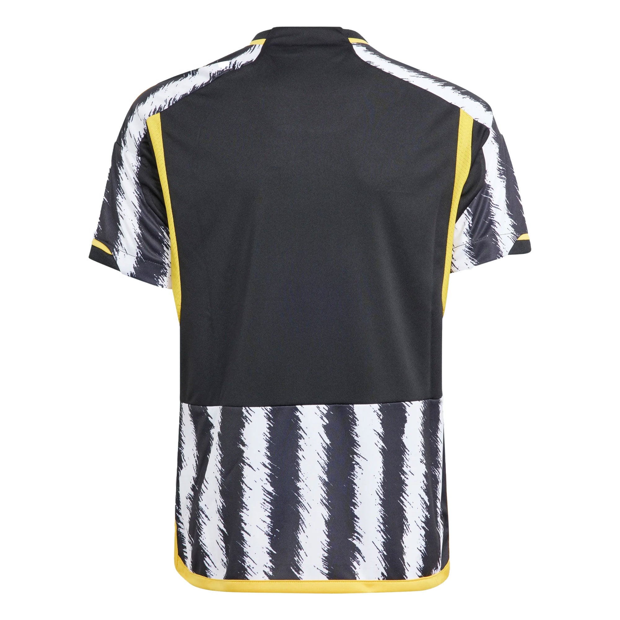 adidas Kids Juventus 2023/24 Home Jersey White/Yellow - Image 2
