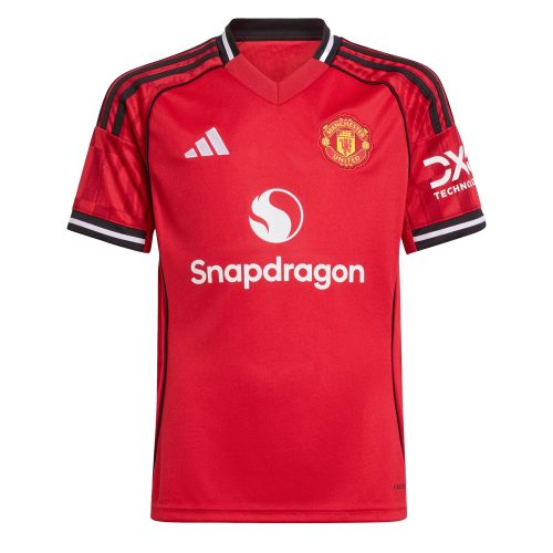 adidas Kids Manchester United 2025/26 Home Jersey Red