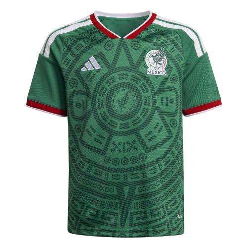 adidas Kids Mexico World Cup 2026 Home Jersey Green/White