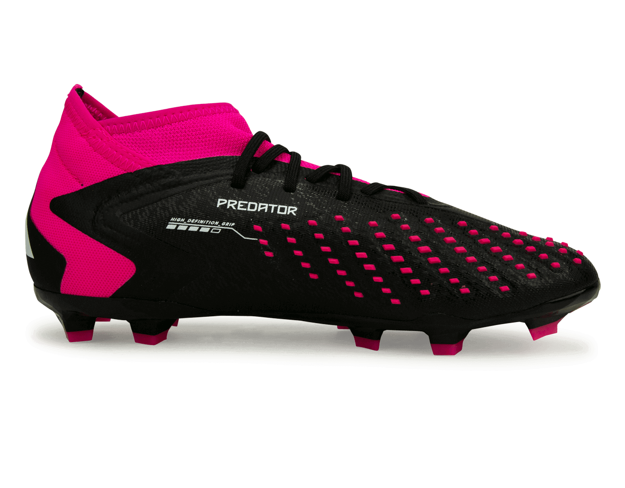 adidas Kids Predator Accuracy.1 FG Black/Pink - Image 2