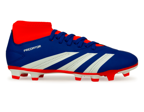 adidas Kids Predator Club Sock FXG Blue/Red