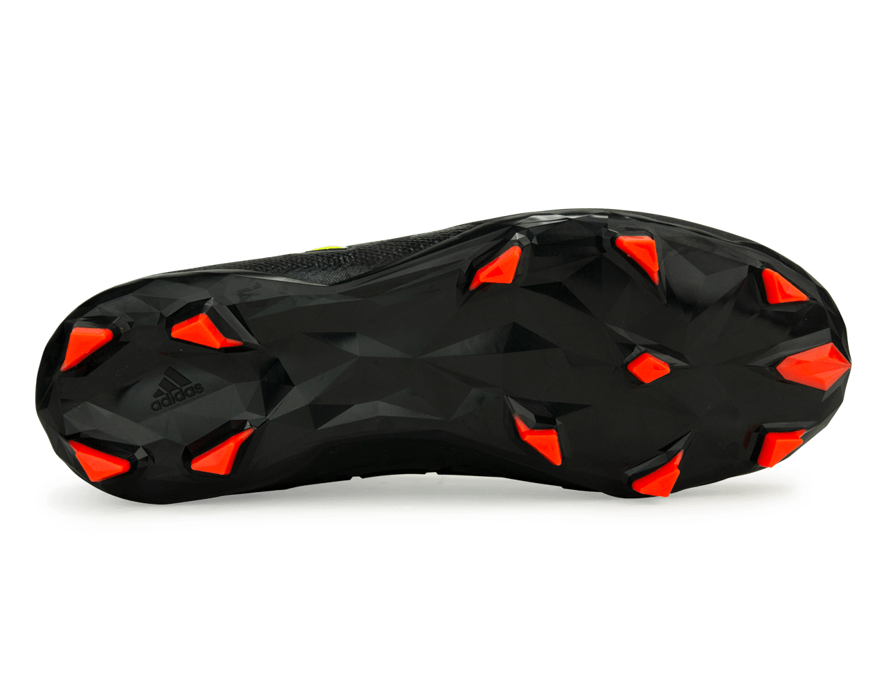 adidas Kids Predator Edge.1 FG Black/Solar Yellow - Image 5