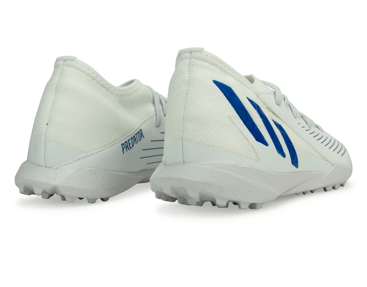 adidas Kids Predator Edge.3 TF White/Hi-Res Blue - Image 4