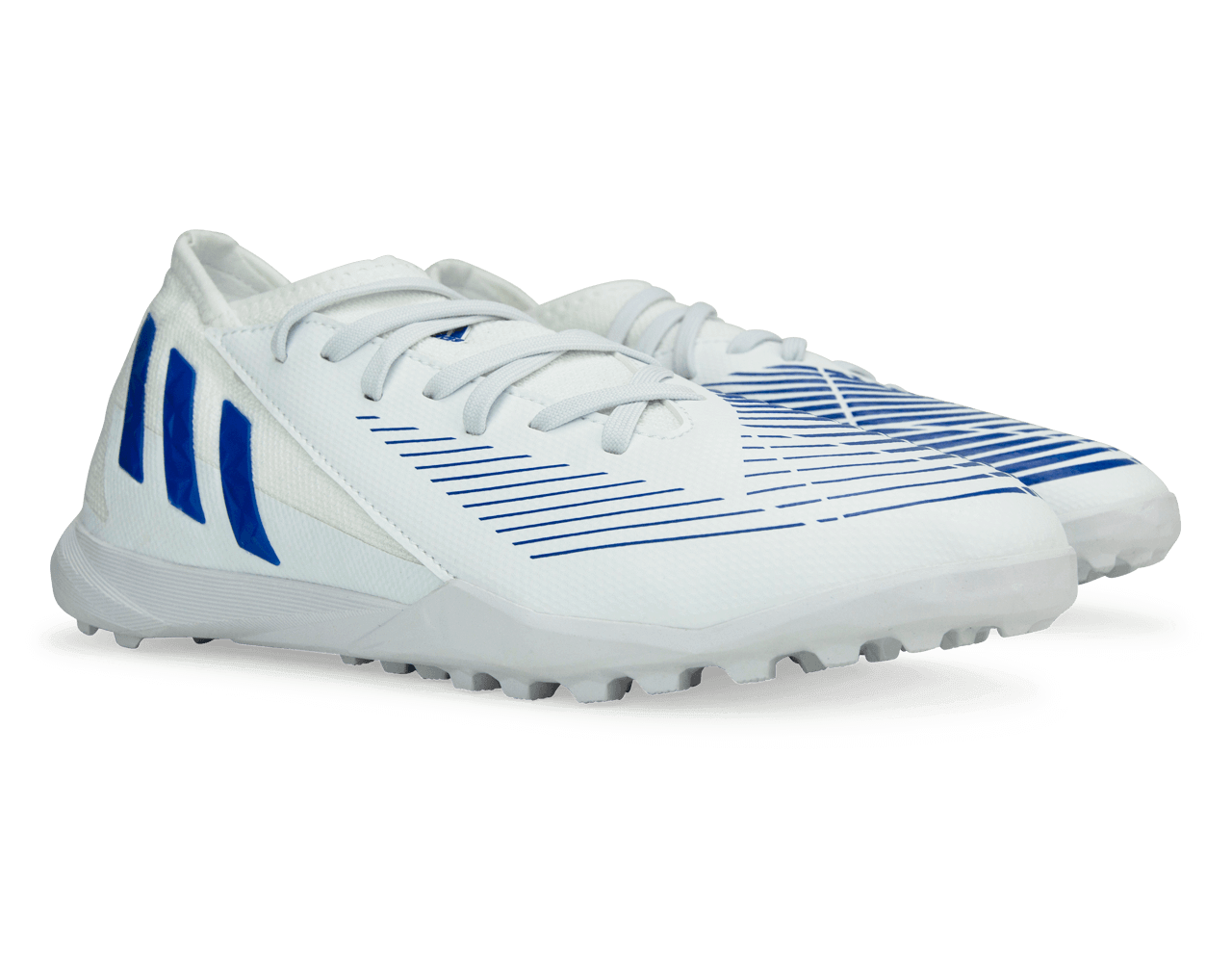 adidas Kids Predator Edge.3 TF White/Hi-Res Blue - Image 3