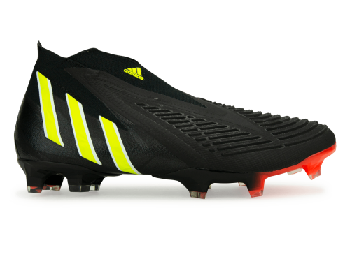 adidas Men's Predator Edge+ FG Black/Solar Yellow
