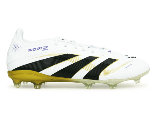adidas Kids Predator Elite FG White/Black/Gold