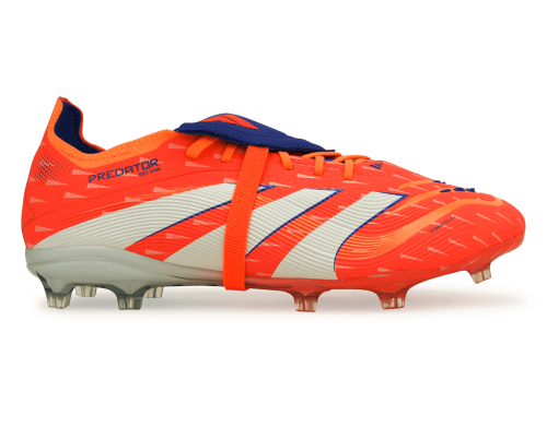 adidas Kids Predator Elite Foldover Tongue FG Signal Coral/White