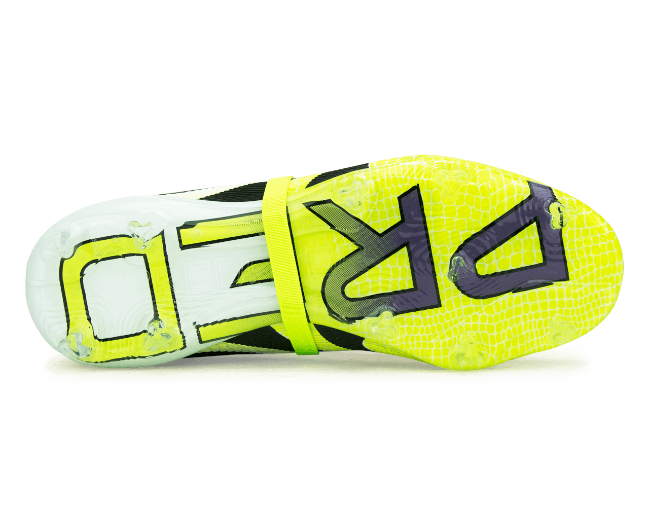 adidas Kids Predator Elite Foldover Tongue FG White/Black/Green - Image 5