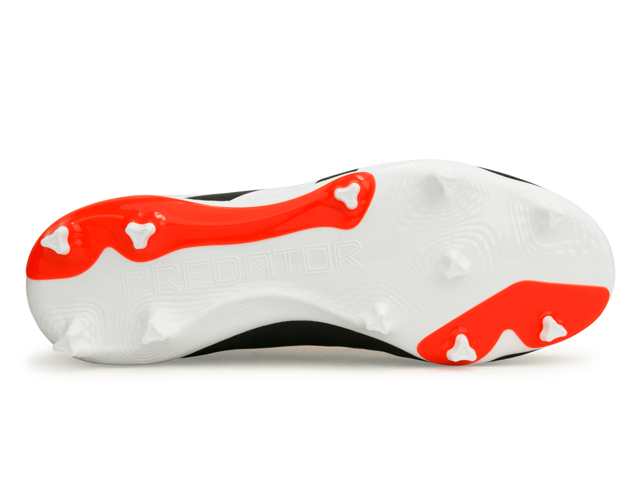 adidas Kids Predator League Laceless FG Core Black/Solar Red - Image 5