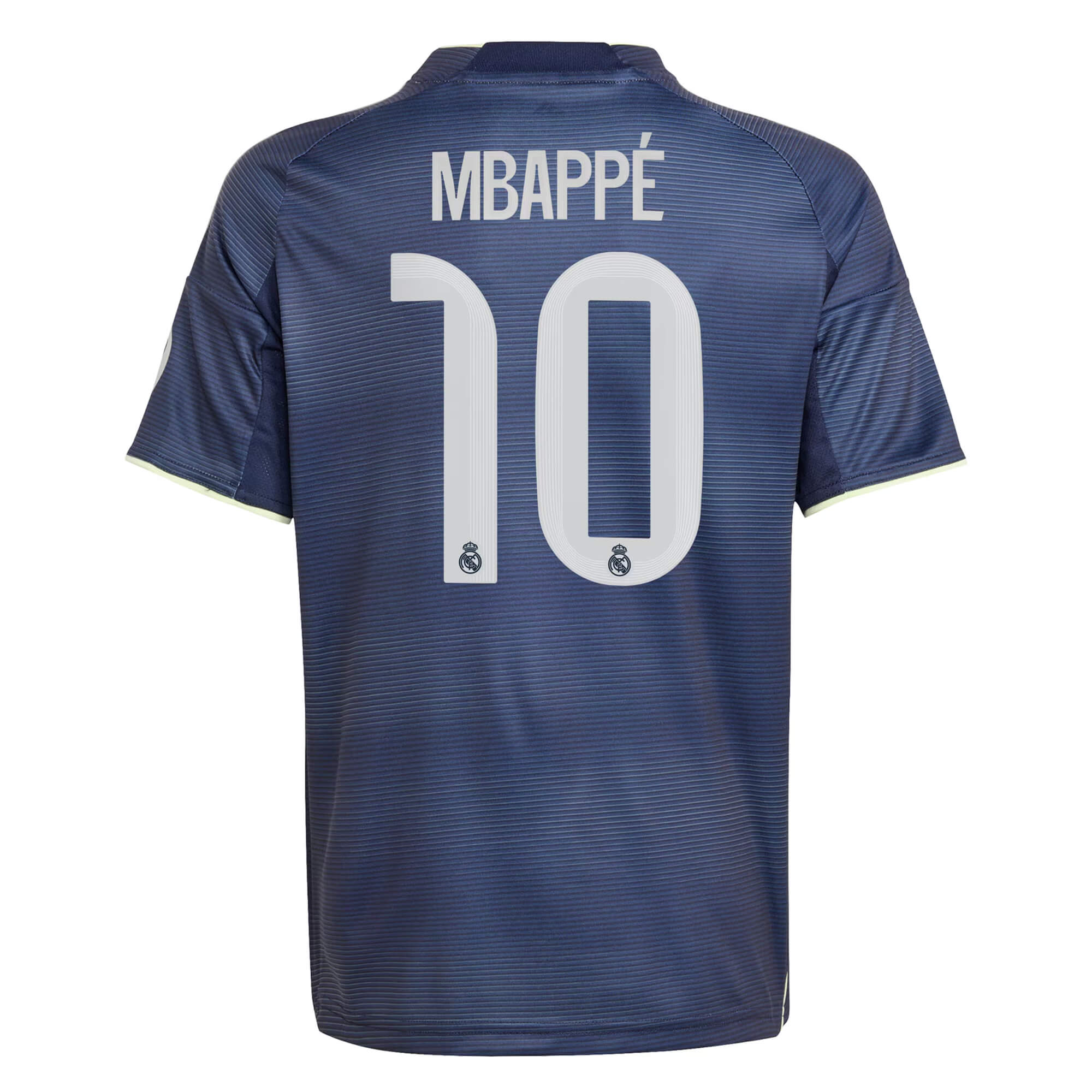 adidas Kids Real Madrid 2025/26 Away Jersey w/ Mbappe #10 Printing - Image 3