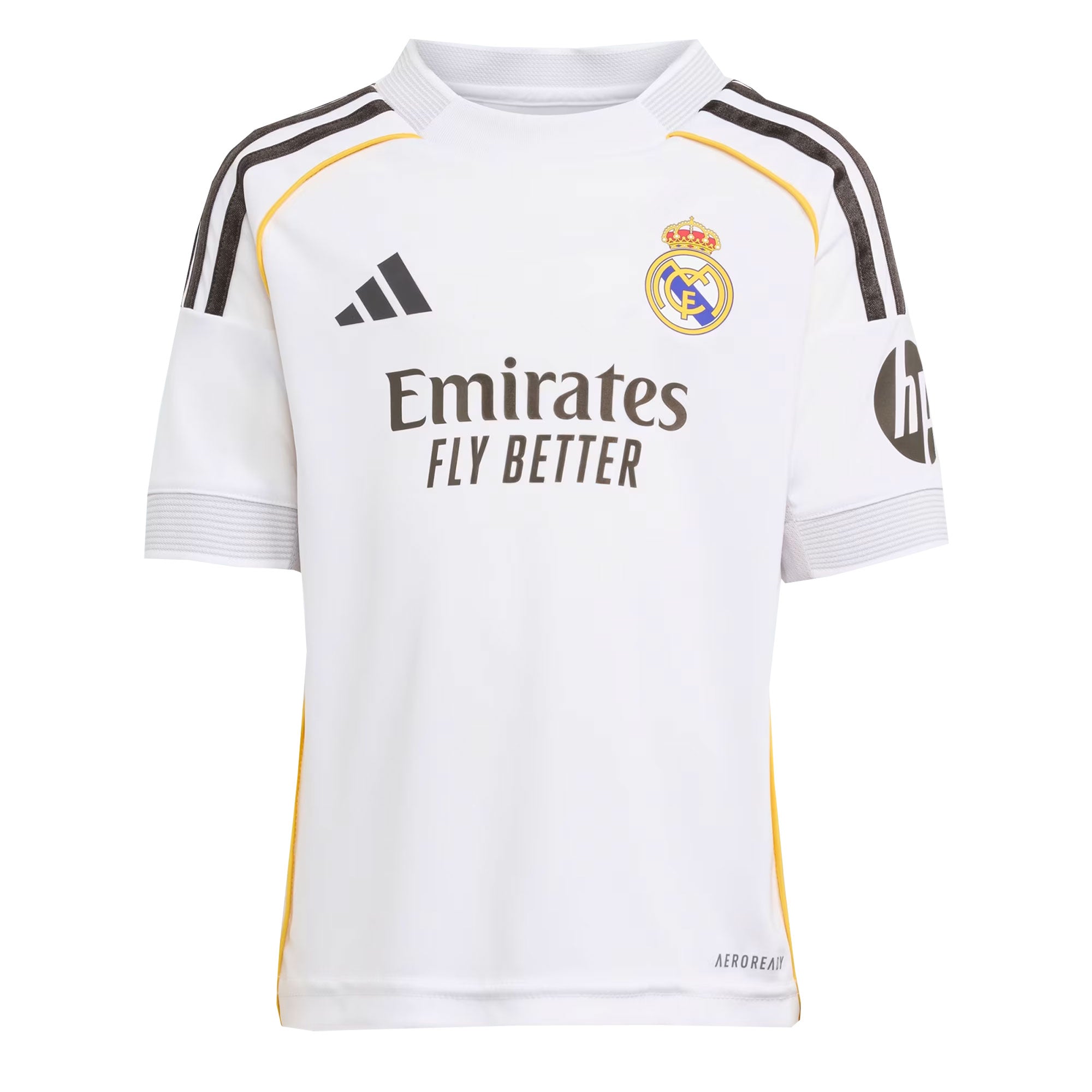 adidas Kids Real Madrid 2025/26 Home Mini Kit White - Image 3