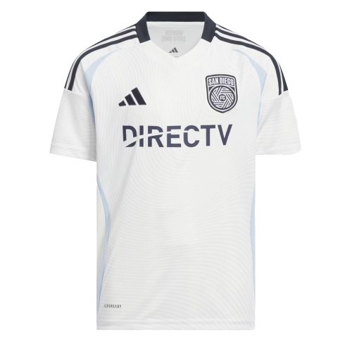 adidas Kids San Diego DC 2025/26 Away Jersey White