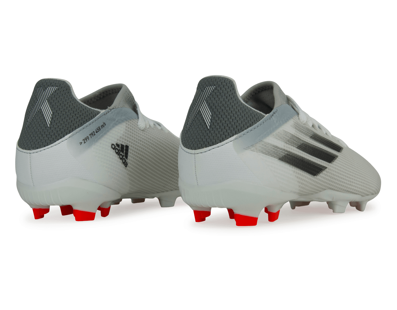 adidas Kids X Speedflow.3 FG White/Iron - Image 4