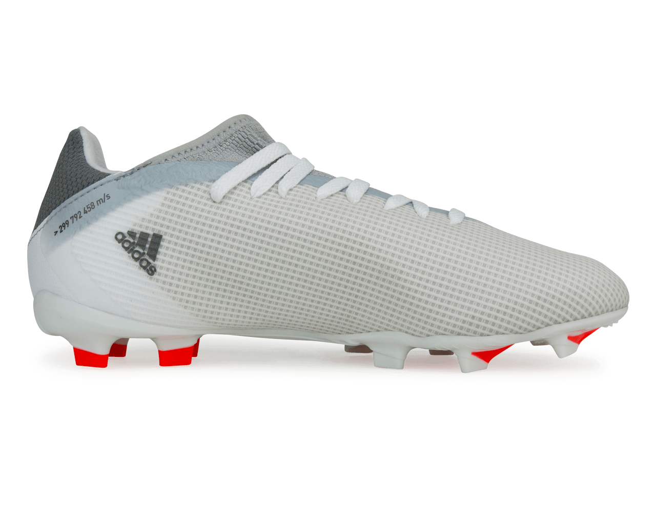adidas Kids X Speedflow.3 FG White/Iron - Image 2