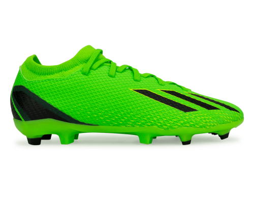 adidas Kids X SpeedPortal.3 FG Solar Green/Black