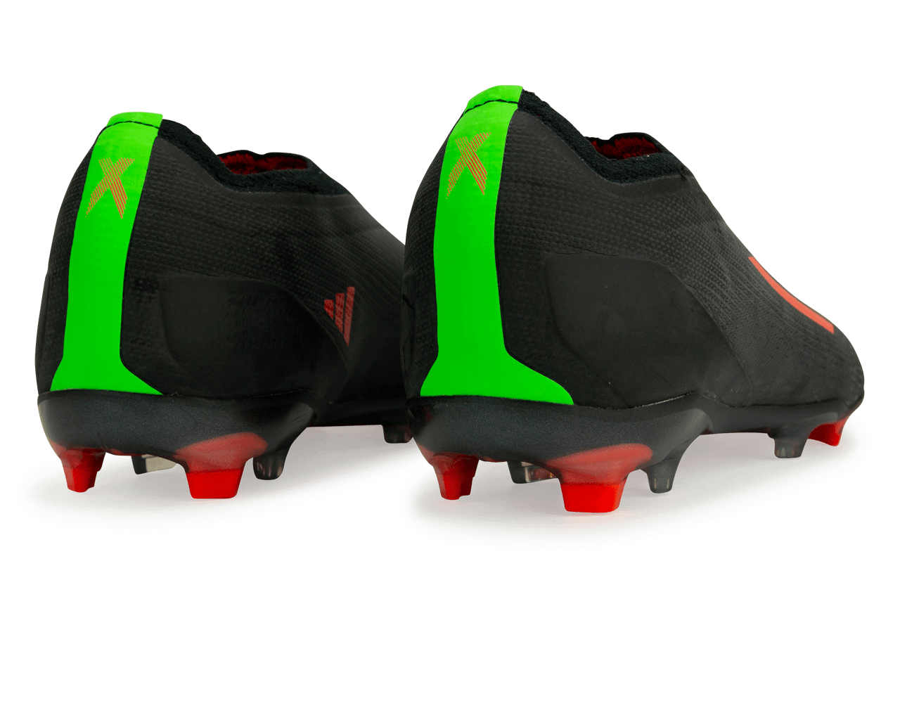 adidas Kids X SpeedPortal+ FG Black/Red/Green - Image 4