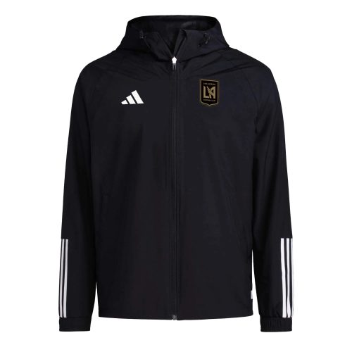 adidas Men's 2024 LAFC Tiro 23 AW Jacket Black/White