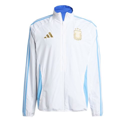 adidas Men's Argentina 2024/25 Anthem Jacket White/Sky Blue