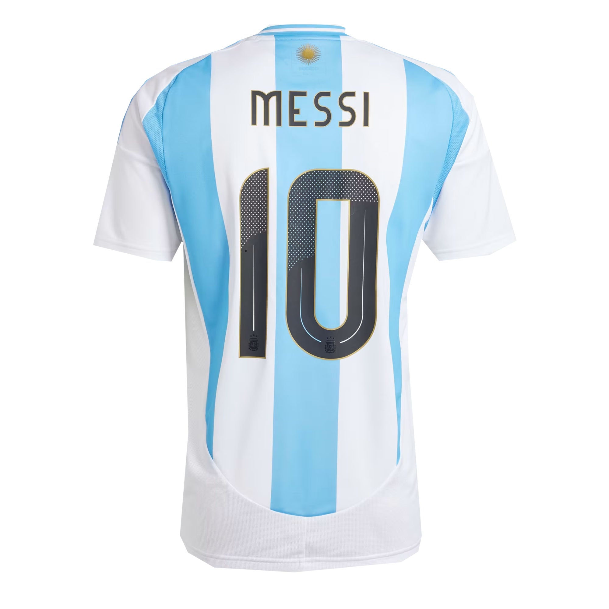 adidas Men's Argentina 2024/25 Home Jersey w/ Messi #10 Printing - Image 3