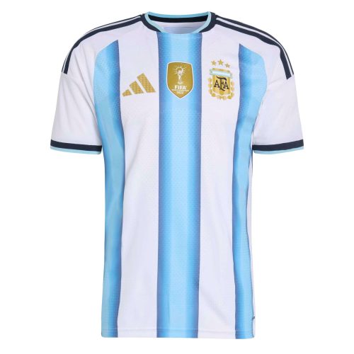 adidas Men's Argentina World Cup 2026 Authentic Home Jersey White/Sky Blue