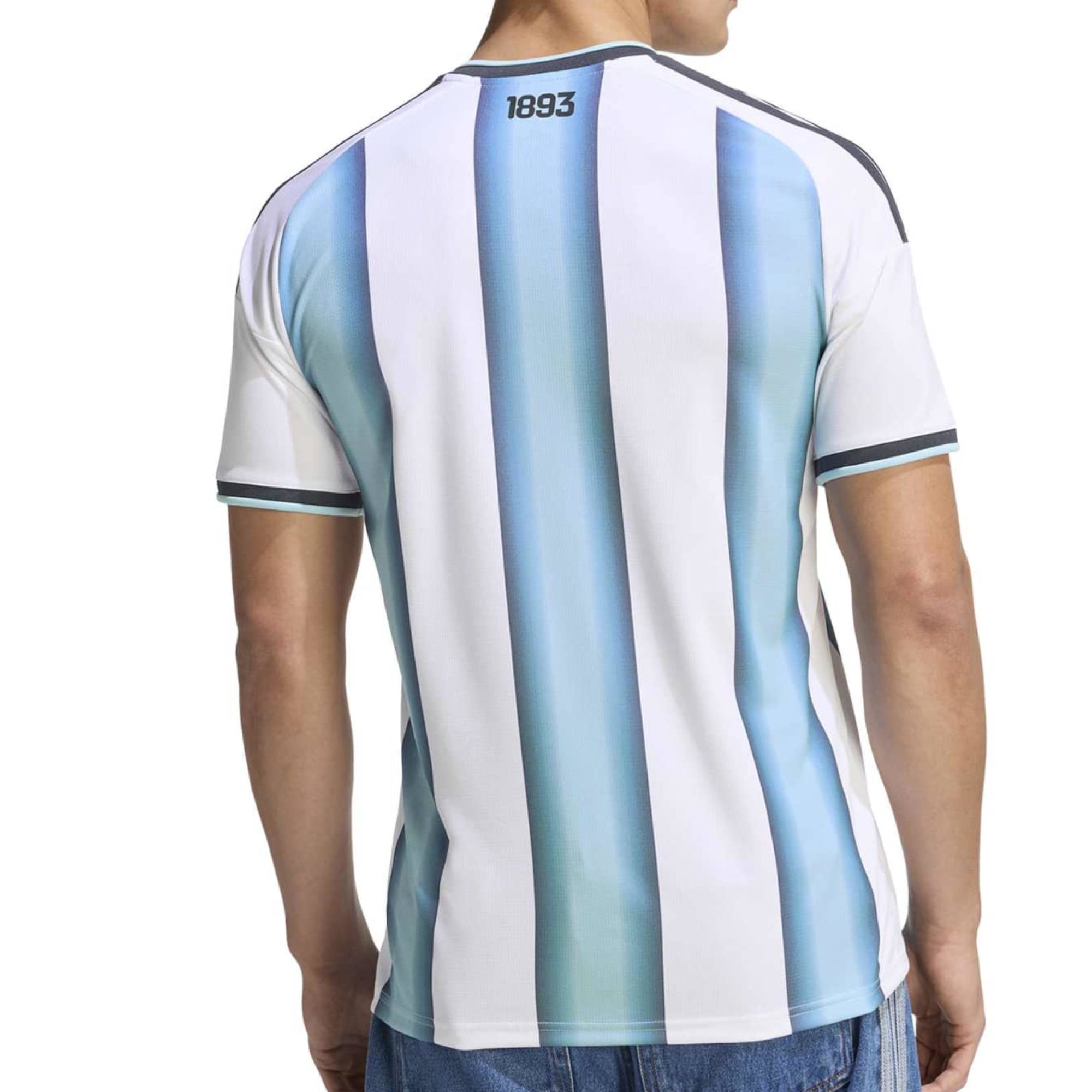 adidas Men's Argentina World Cup 2026 Home Jersey White/Sky Blue - Image 2
