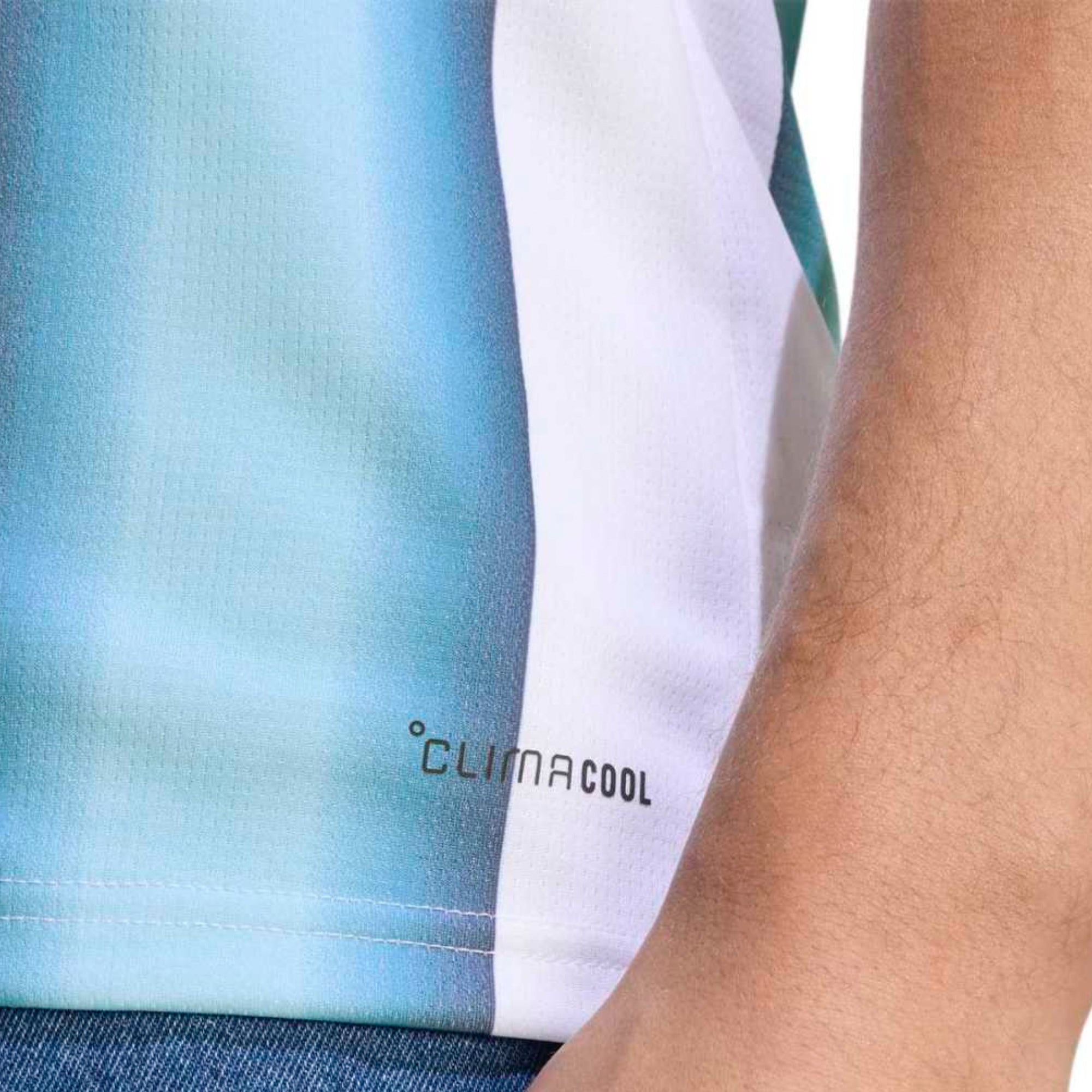 adidas Men's Argentina World Cup 2026 Home Jersey White/Sky Blue - Image 4