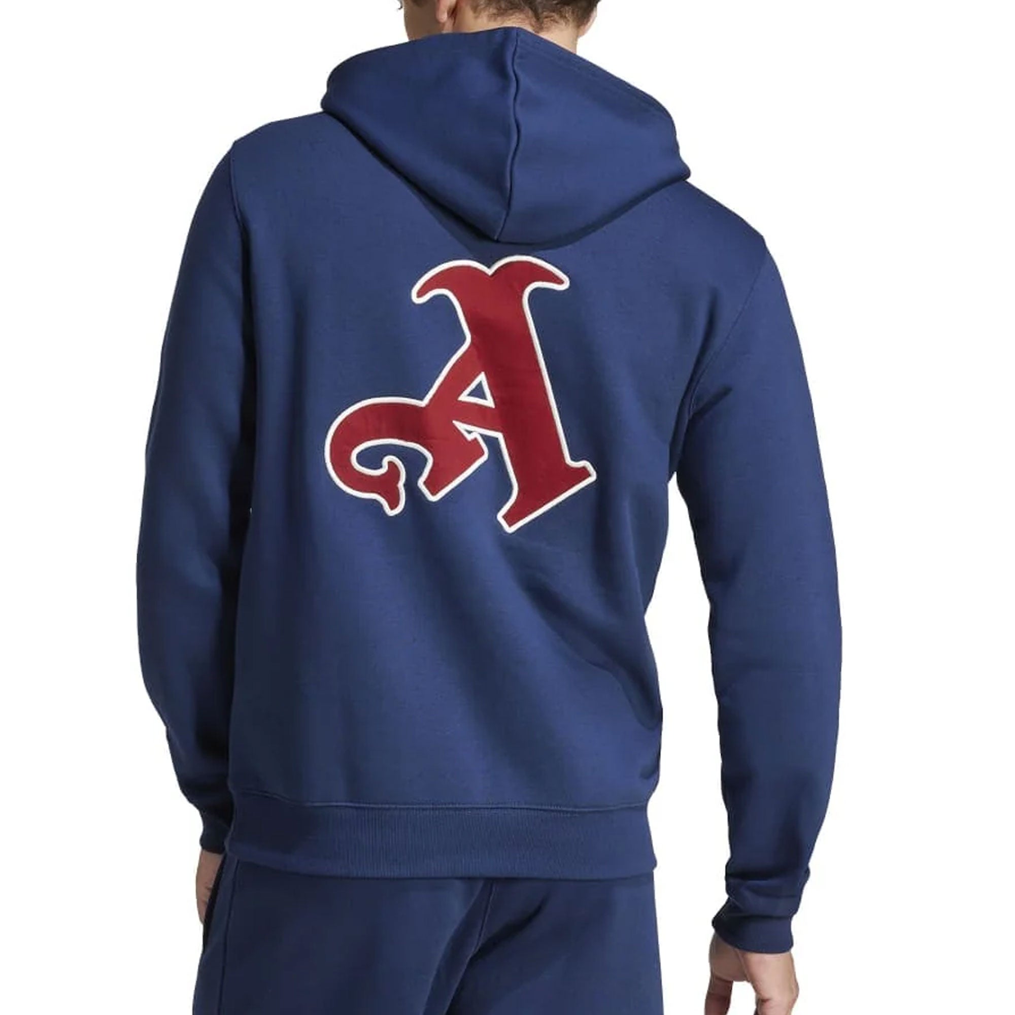 adidas Men's Arsenal 2024/25 VRCT Hoodie Blue/Red - Image 2