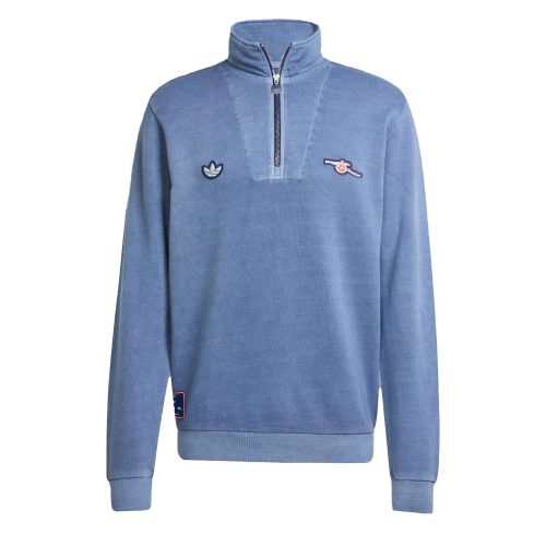 adidas Men's Arsenal 2025/26 Icon 1/4 Zip Blue