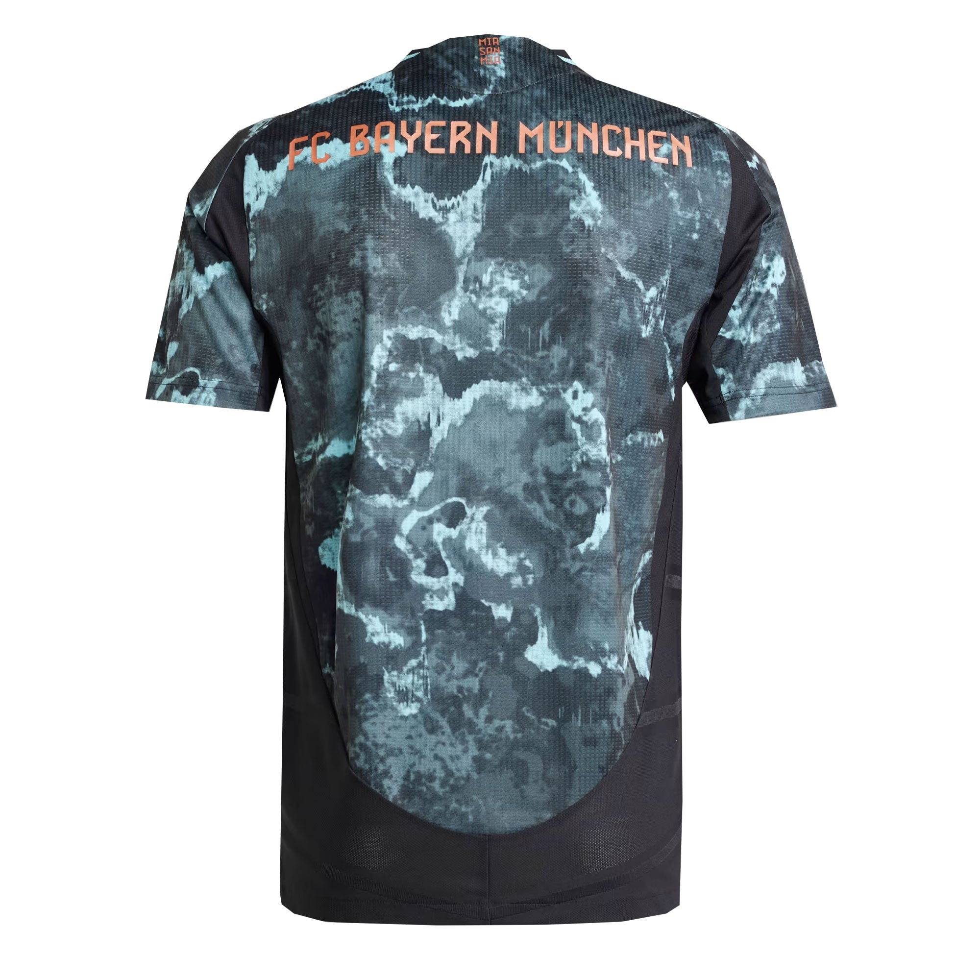 adidas Men's Bayern Munich 2024/25 Authentic Away Jersey Black/Bronze - Image 2